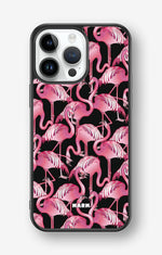 iPhone 14 Pro Max Hard Case – Flamingos - View 1