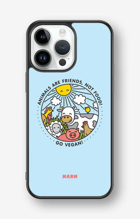 iPhone 14 Pro Max Hard Case – Friends, Not Food - View 1