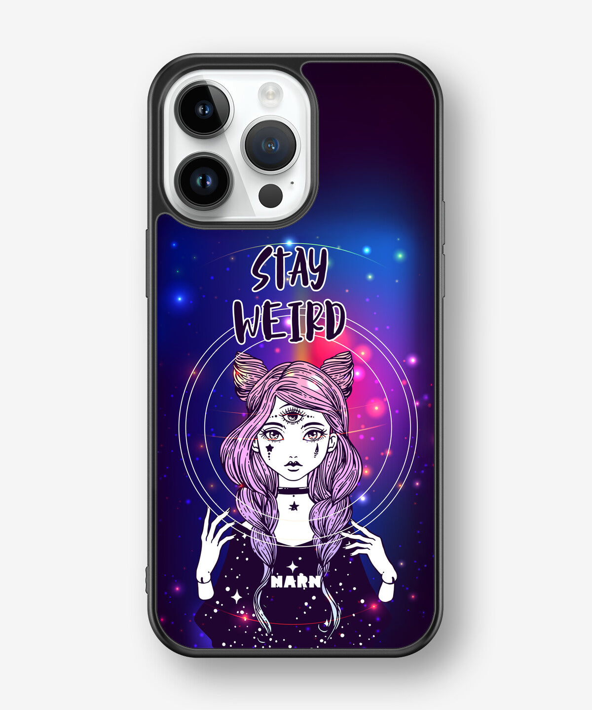 iPhone 14 Pro Max Hard Case – Galactic Weird - View 1