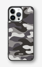 iPhone 14 Pro Max Hard Case – Grey Camo - View 1