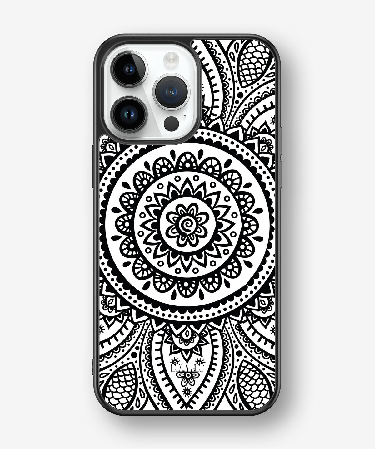iPhone 14 Pro Max Hard Case – Henna Mandala - View 1