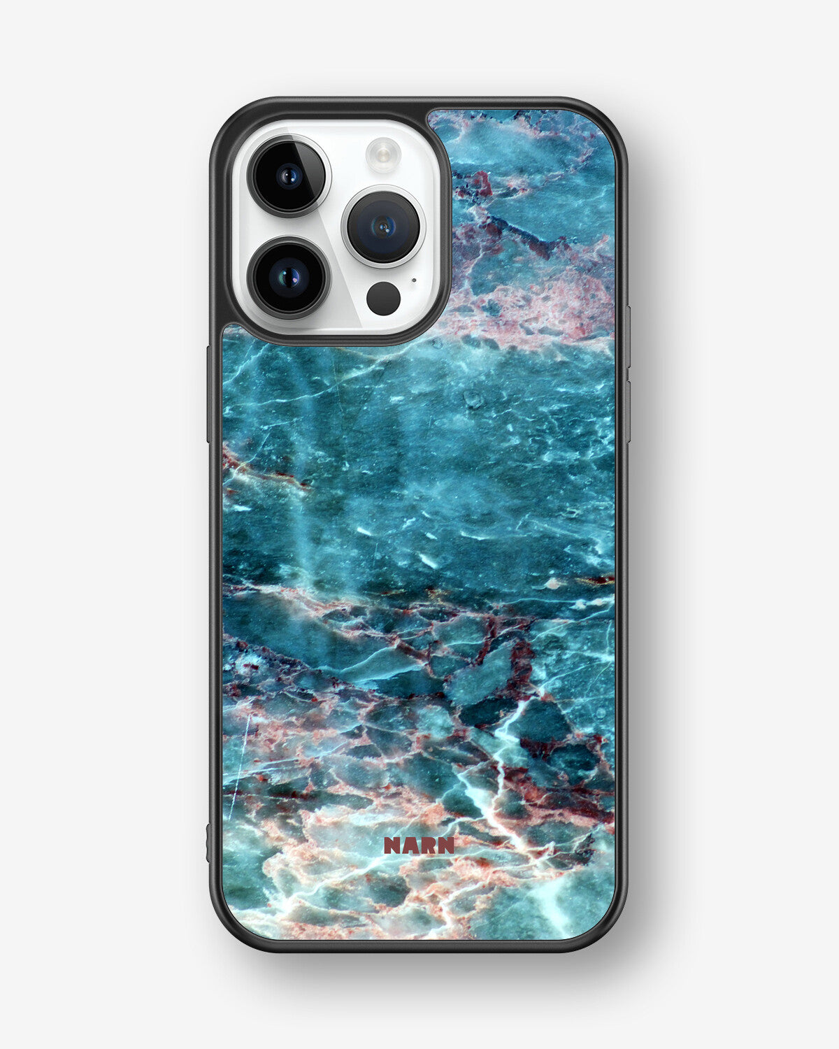 iPhone 14 Pro Max Hard Case – Icy Marble - View 1