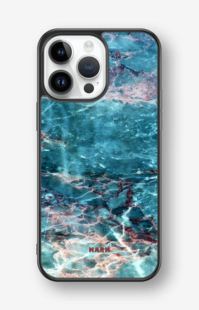 iPhone 14 Pro Max Hard Case – Icy Marble - View 1