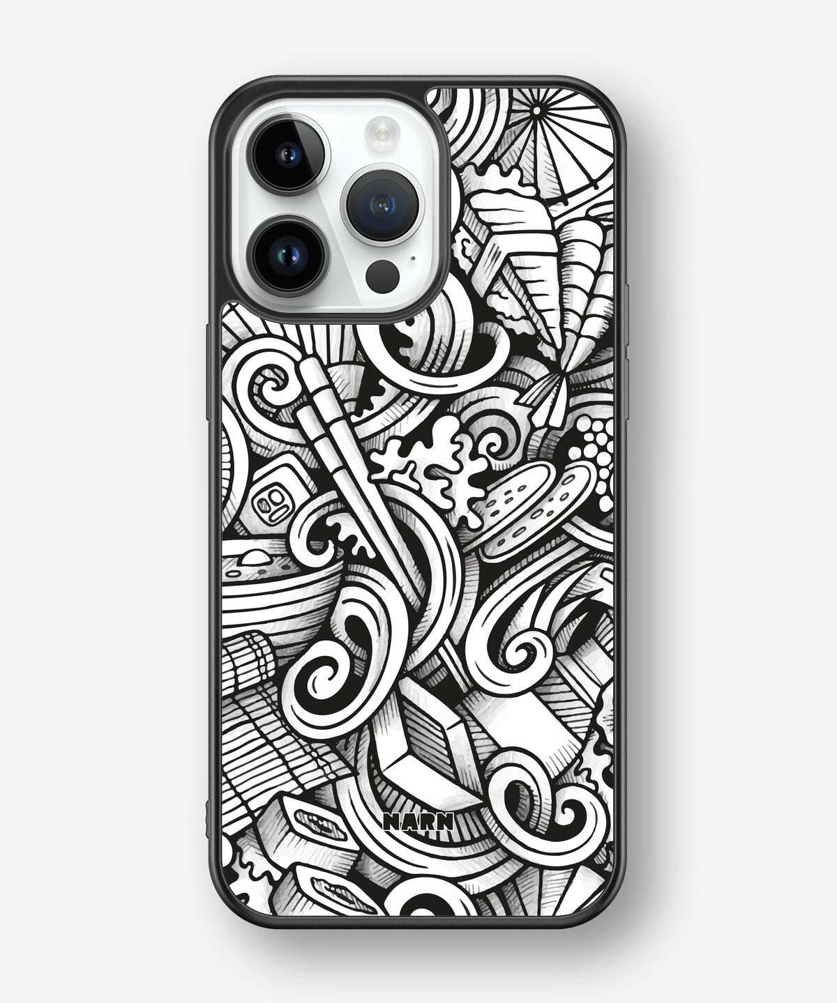 iPhone 14 Pro Max Hard Case – Japanese Pattern - View 1