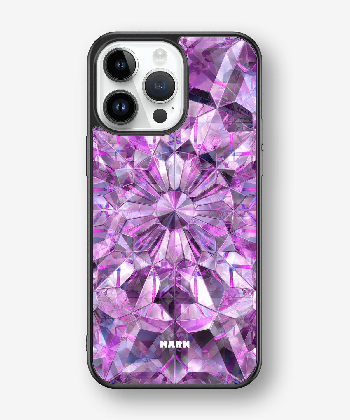 iPhone 14 Pro Max Hard Case – Lavender Crystals - View 1