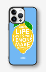 iPhone 14 Pro Max Hard Case – Lemon Quote - View 1