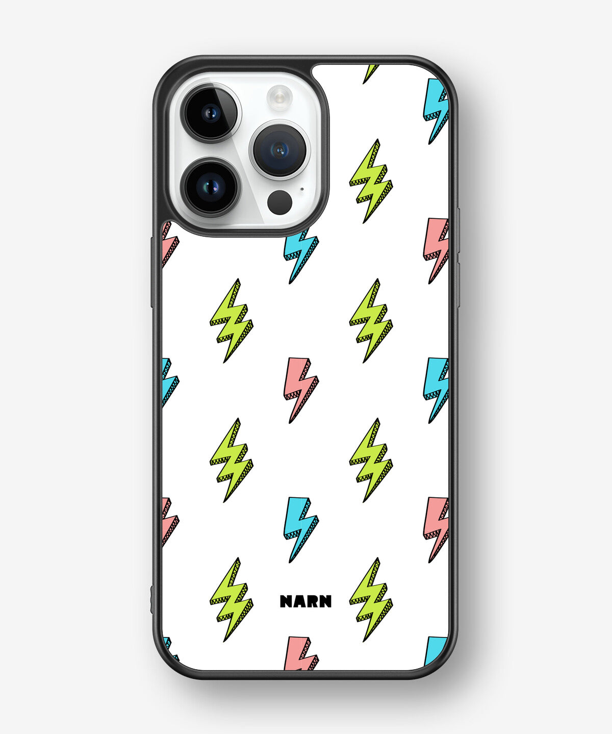 iPhone 14 Pro Max Hard Case – Lightning Bolts - View 1