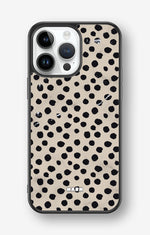 iPhone 14 Pro Max Hard Case – Marble Dots - View 1