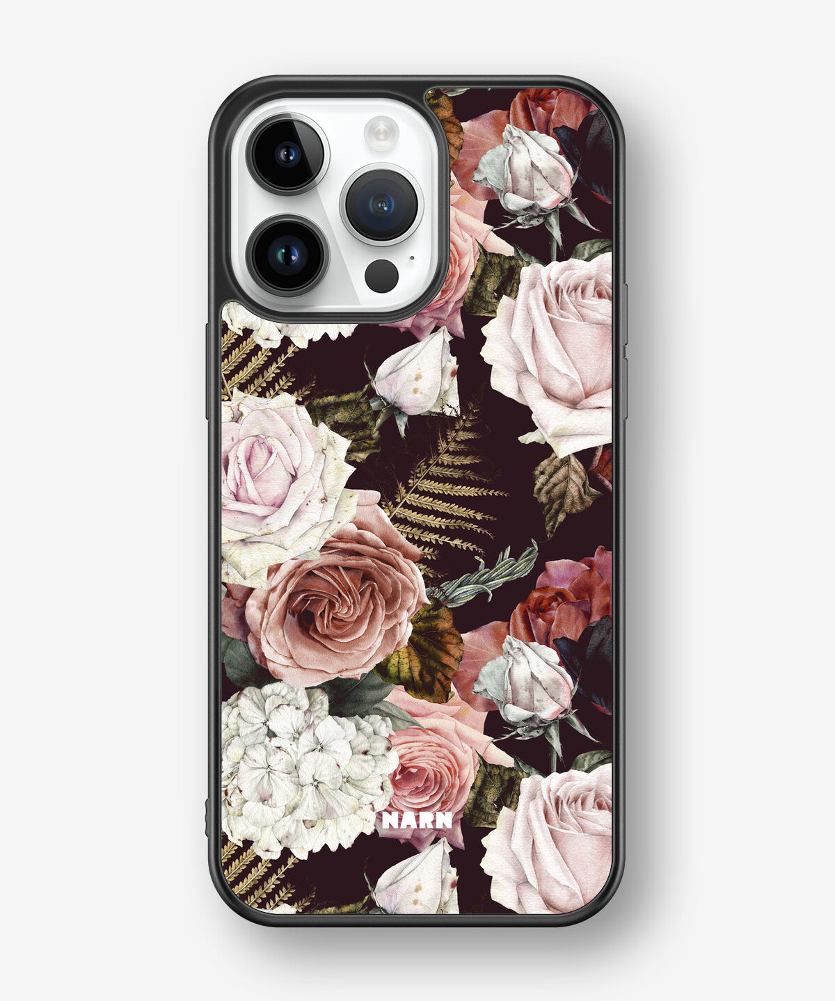 iPhone 14 Pro Max Hard Case – Midnight Roses - View 1