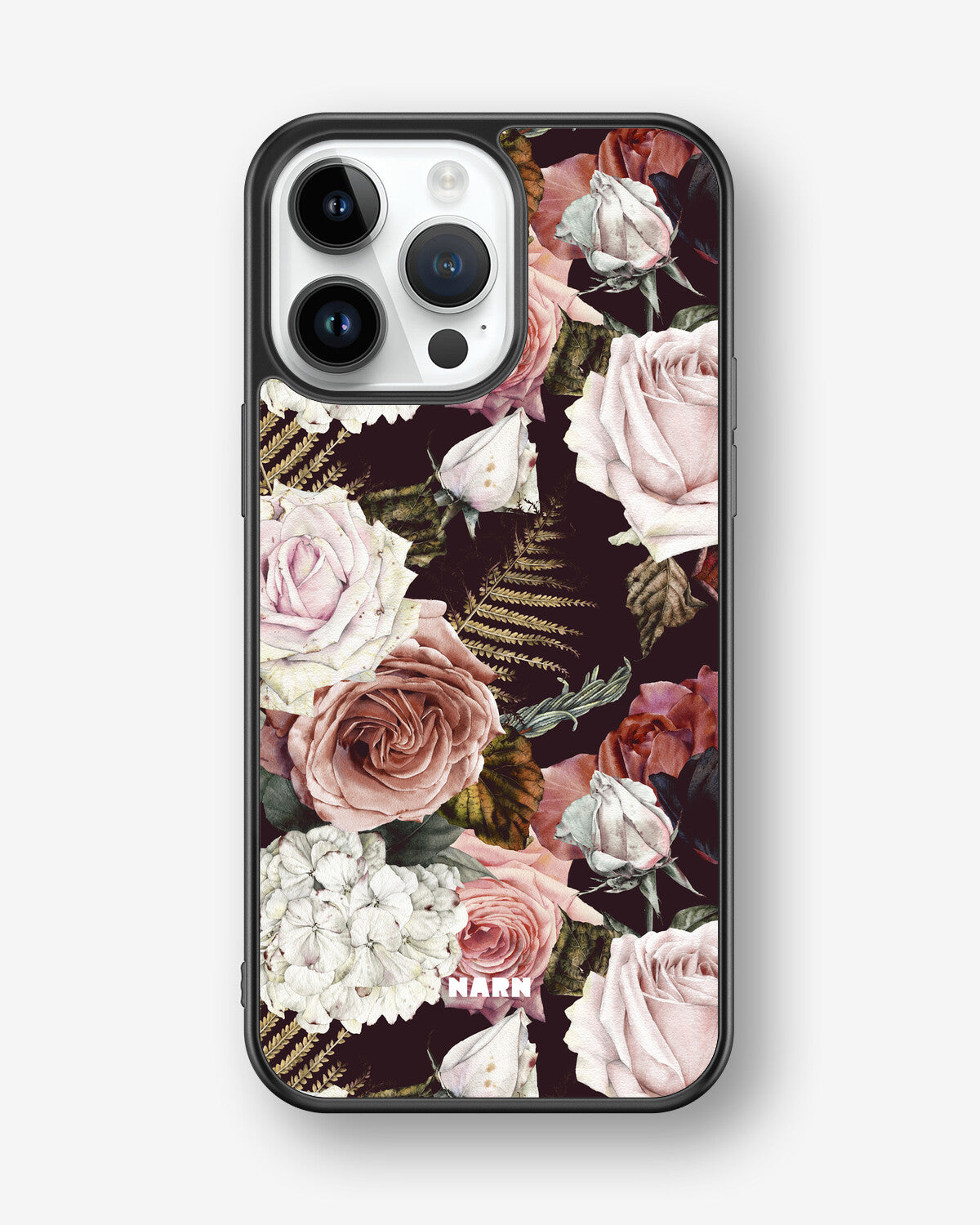 iPhone 14 Pro Max Hard Case – Midnight Roses - View 1