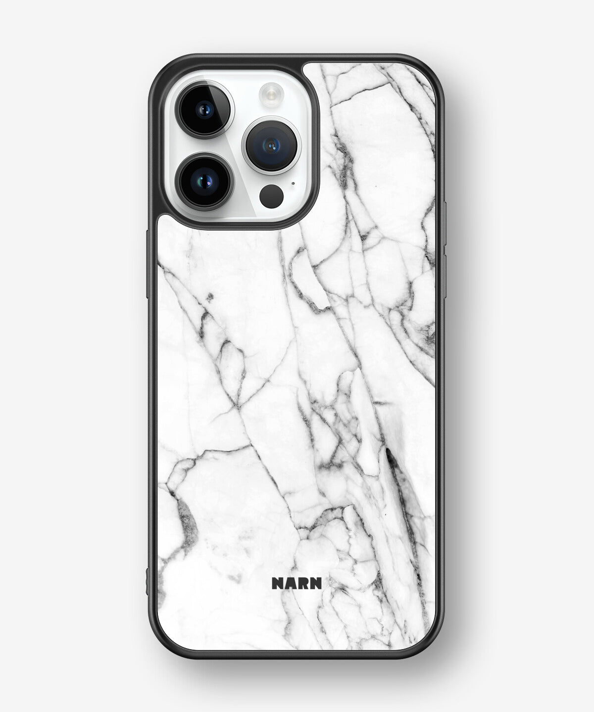 iPhone 14 Pro Max Hard Case – Milky Marble - View 1
