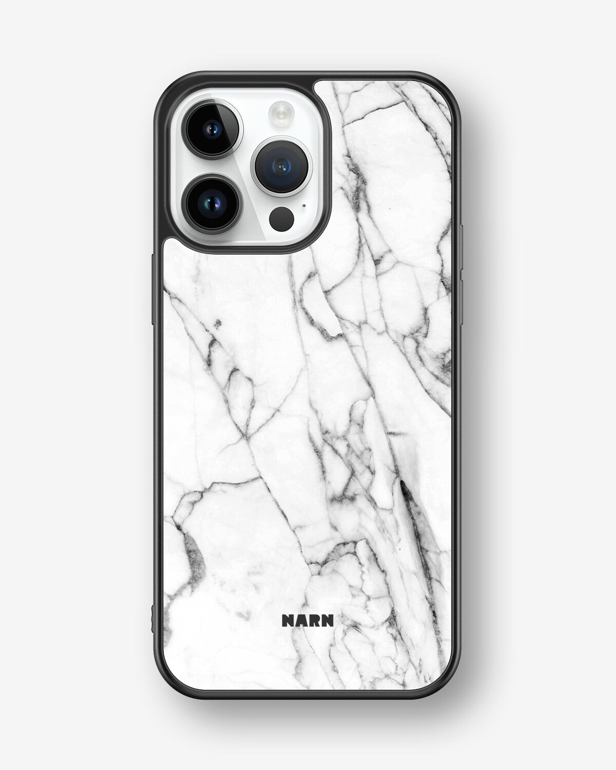 iPhone 14 Pro Max Hard Case – Milky Marble - View 1
