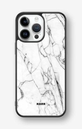 iPhone 14 Pro Max Hard Case – Milky Marble - View 1