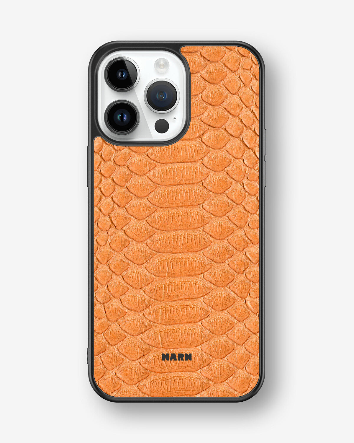 iPhone 14 Pro Max Hard Case – Orange Snake - View 1