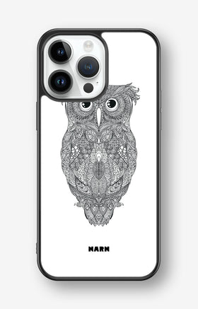 iPhone 14 Pro Max Hard Case – Owl - View 1