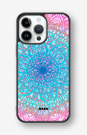 iPhone 14 Pro Max Hard Case – Pastel Mandala - View 1