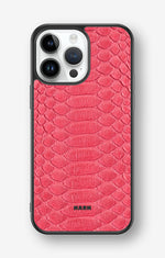 iPhone 14 Pro Max Hard Case – Pink Snake - View 1