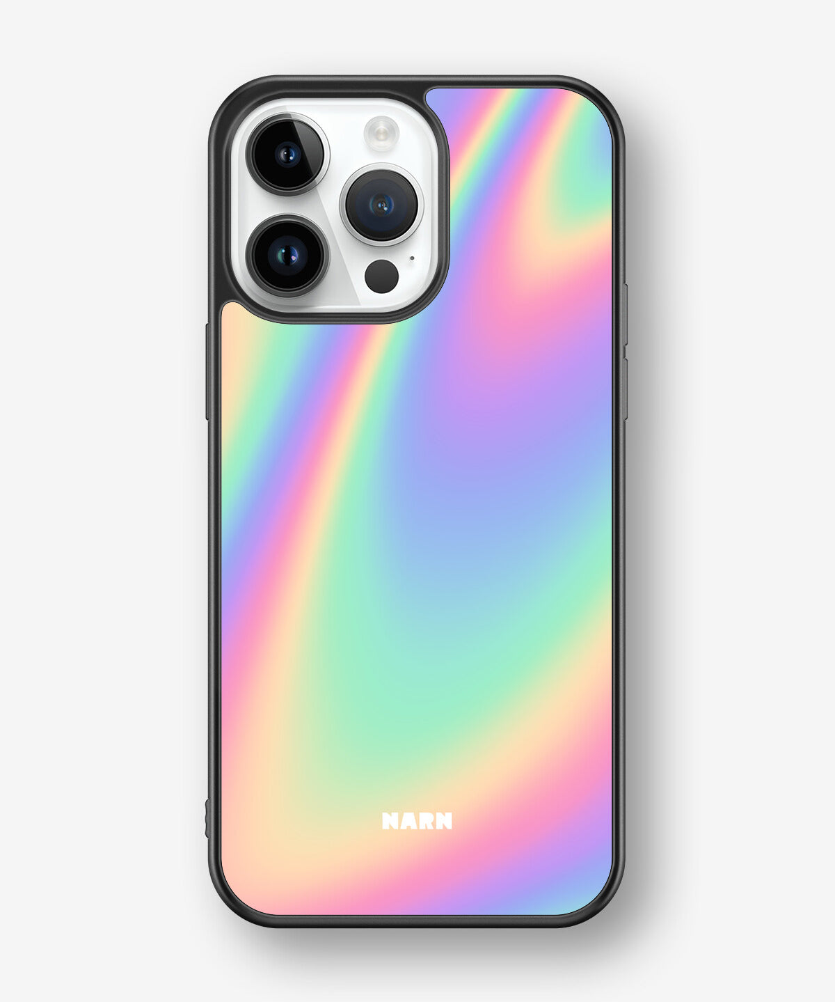 iPhone 14 Pro Max Hard Case – Rainbow Haze - View 1