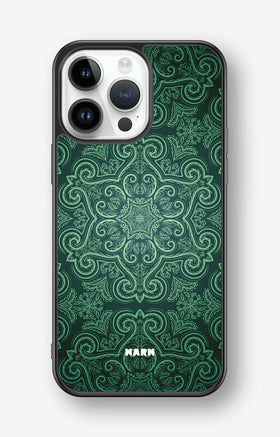 iPhone 14 Pro Max Hard Case – Retro Forest - View 1