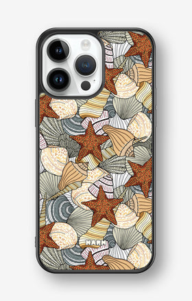 iPhone 14 Pro Max Hard Case – Sea Shells - View 1