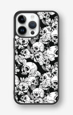 iPhone 14 Pro Max Hard Case – Skull Garden - View 1