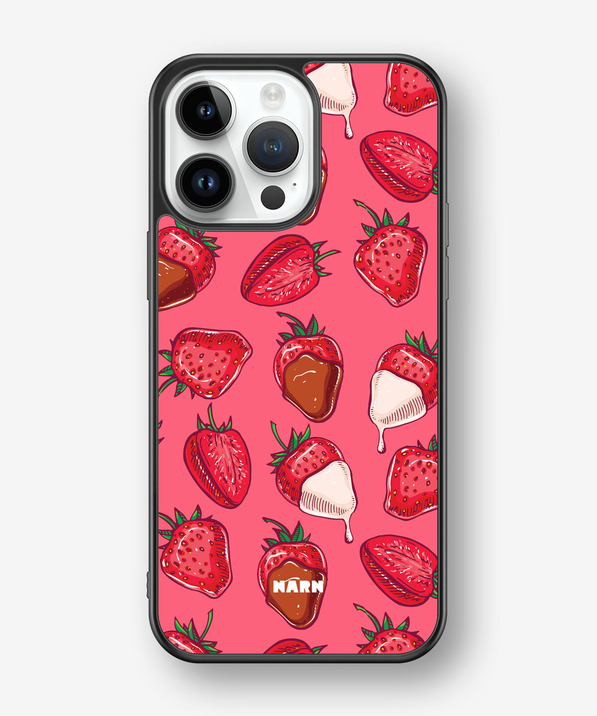 iPhone 14 Pro Max Hard Case – Strawberry Chocolate - View 1