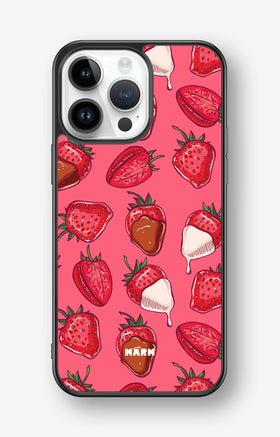 iPhone 14 Pro Max Hard Case – Strawberry Chocolate - View 1