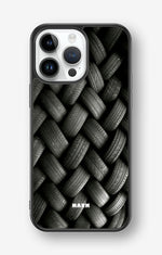 iPhone 14 Pro Max Hard Case – Tires Wall - View 1