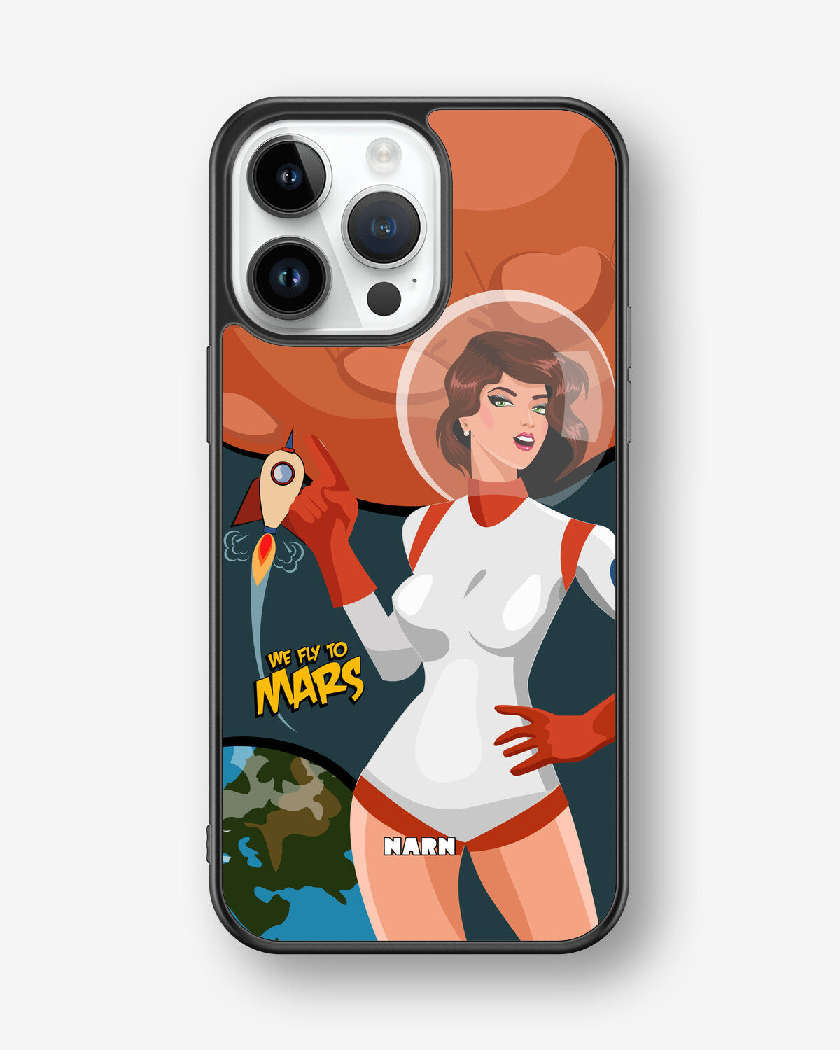 iPhone 14 Pro Max Hard Case – We Fly To Mars - View 1