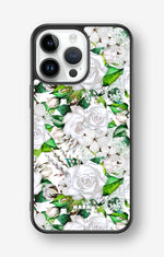 iPhone 14 Pro Max Hard Case – White Bloom - View 1