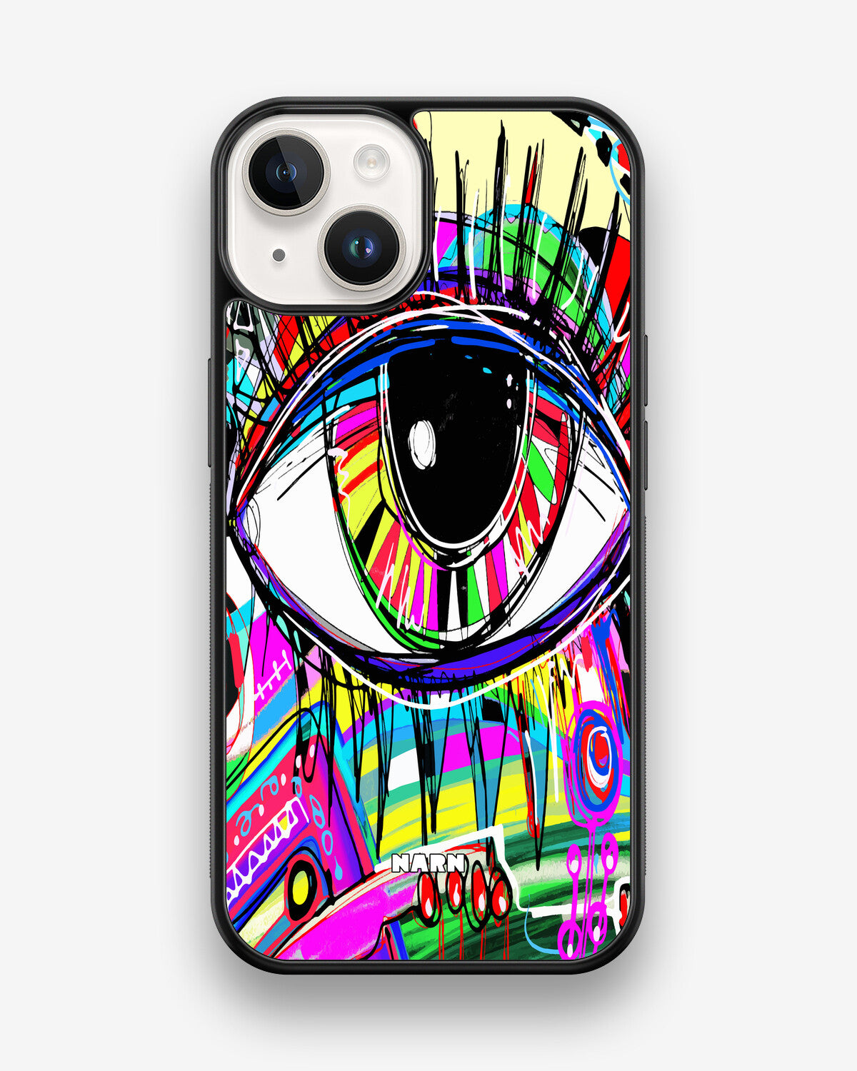 iPhone 14 Hard Case – Abstract Eye - View 1