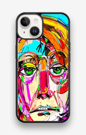 iPhone 14 Hard Case – Abstract Portrait - View 1