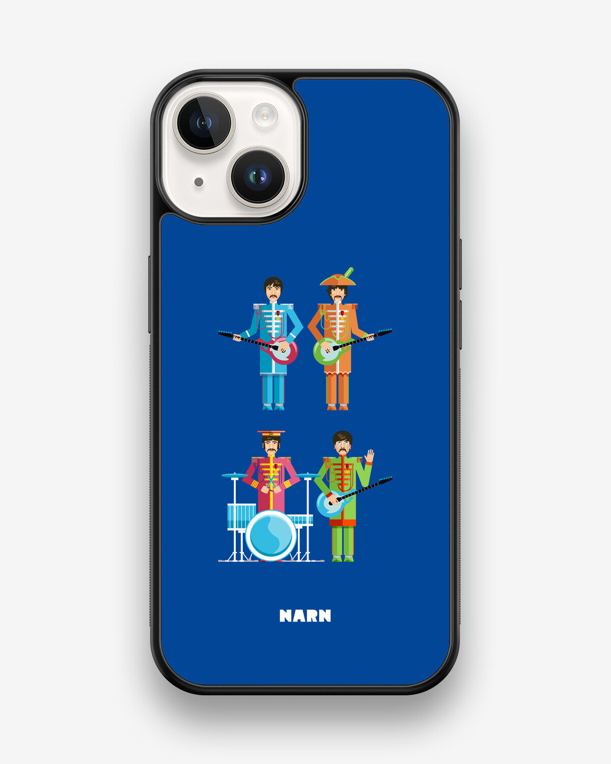 iPhone 14 Hard Case – Beatles Blue - View 1