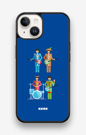 iPhone 14 Hard Case – Beatles Blue - View 1