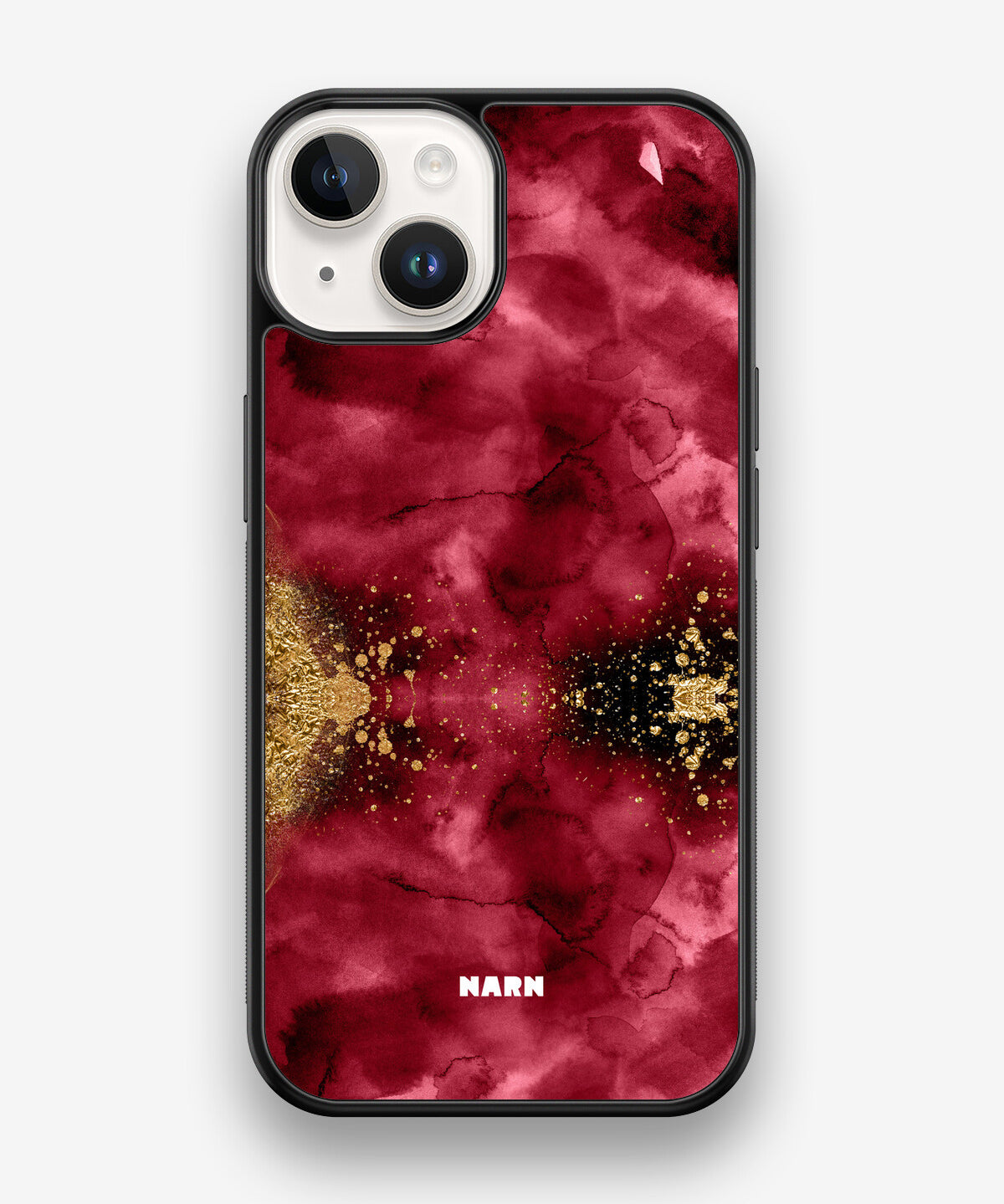 iPhone 14 Hard Case – Burgendy Shimmer - View 1
