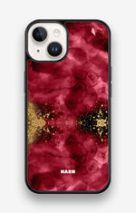 iPhone 14 Hard Case – Burgendy Shimmer - View 1
