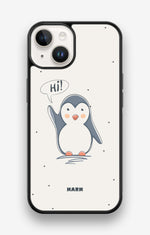 iPhone 14 Hard Case – Cute Penguin - View 1