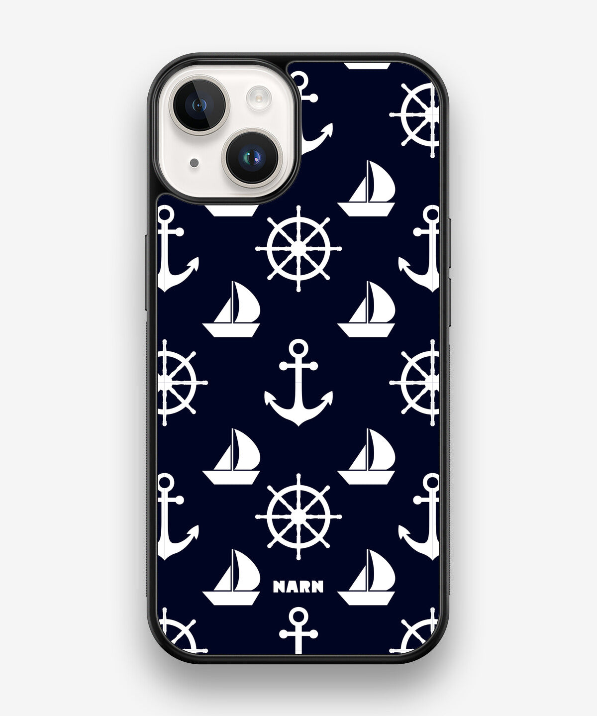 iPhone 14 Hard Case – Deep Blue Voyage - View 1