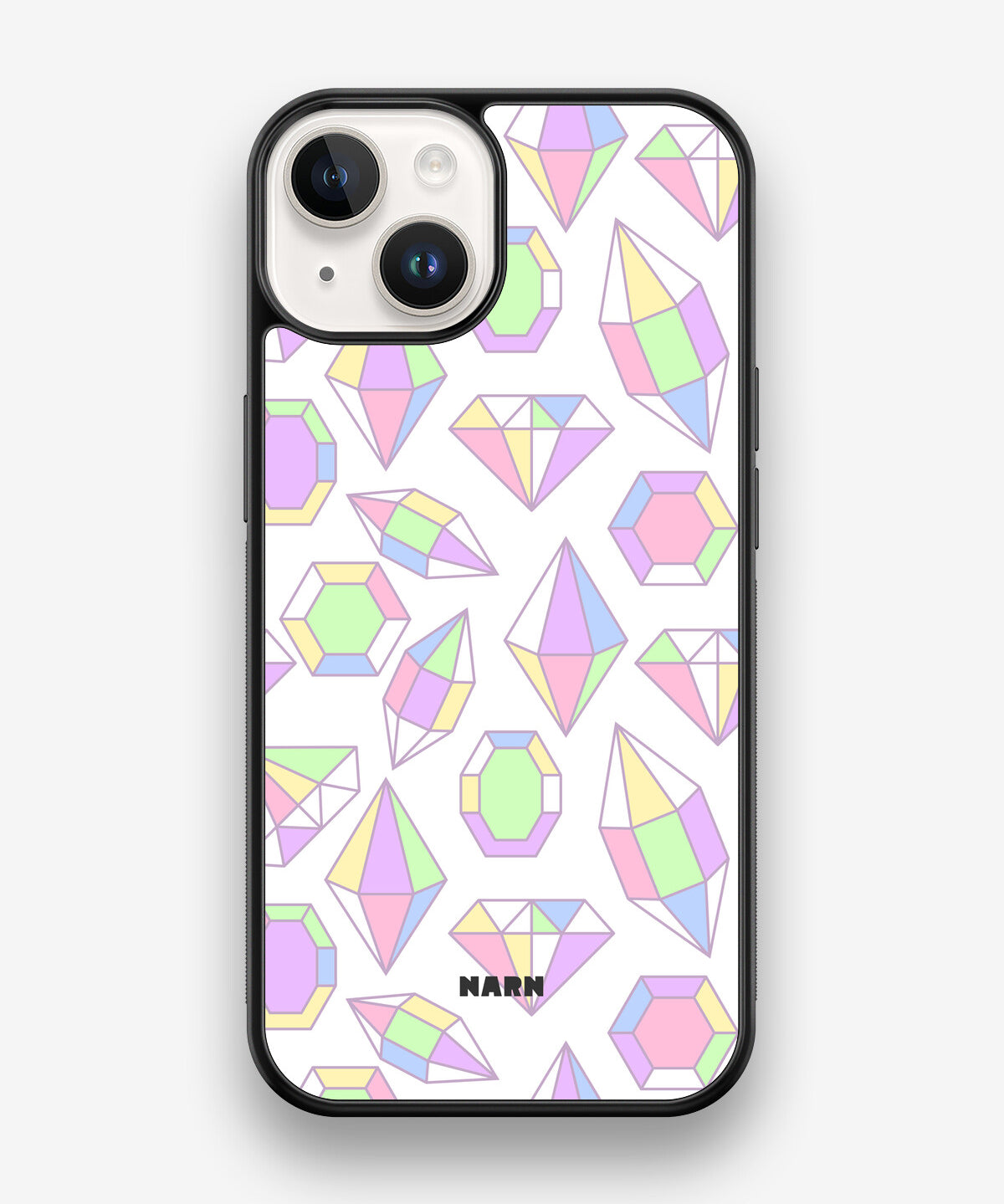 iPhone 14 Hard Case – Diamonds - View 1