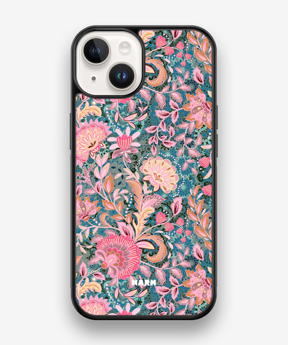 iPhone 14 Hard Case – Fantasy Flowers - View 1