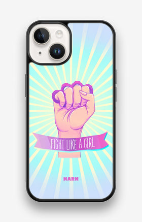 iPhone 14 Hard Case – Fight Like A Girl - View 1