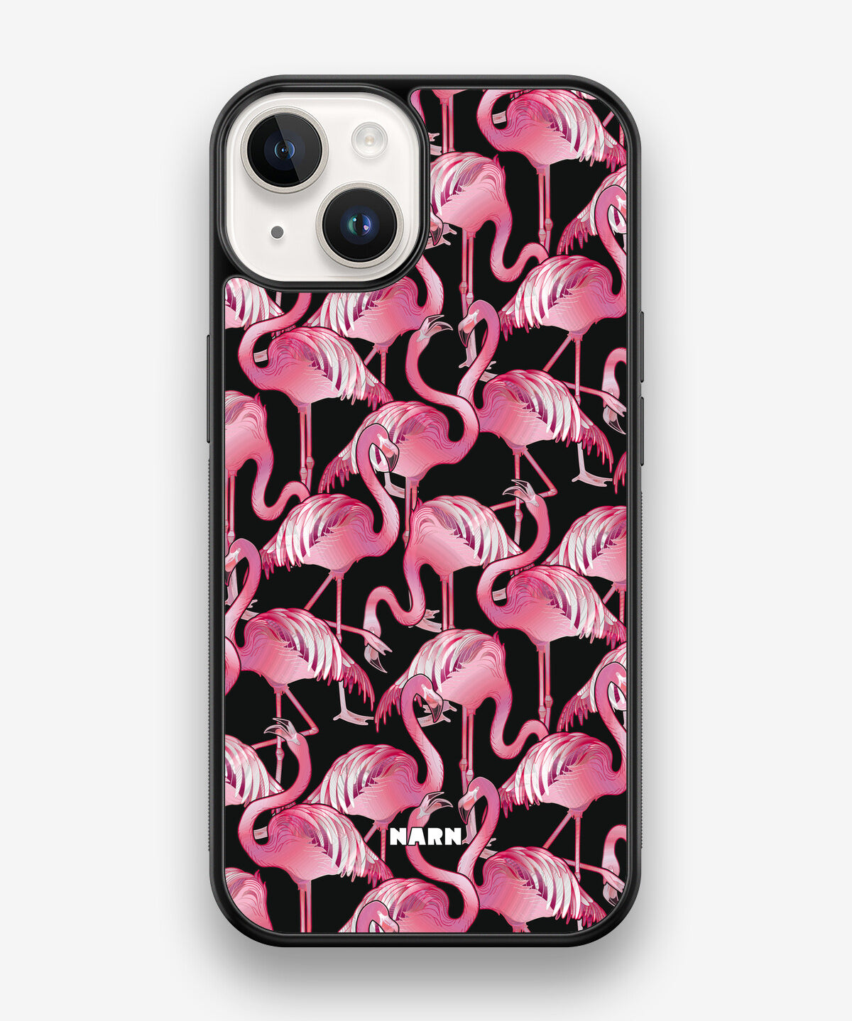 iPhone 14 Hard Case – Flamingos - View 1