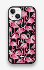 iPhone 14 Hard Case – Flamingos - View 1