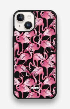 iPhone 14 Hard Case – Flamingos - View 1