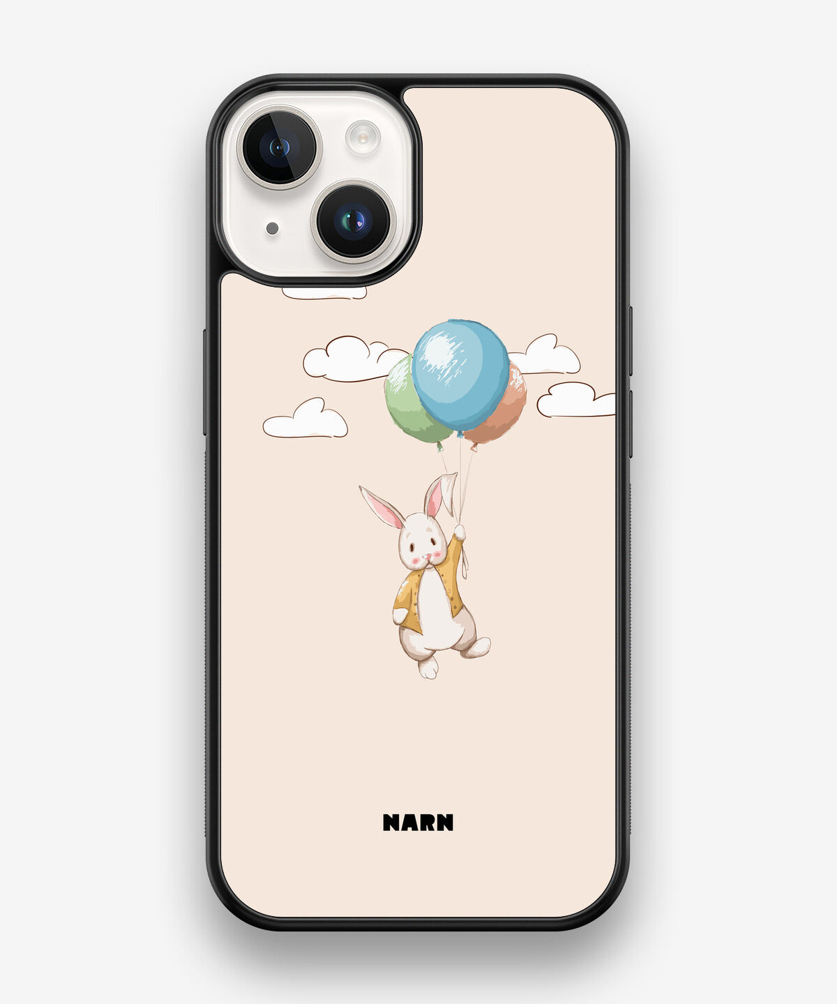 iPhone 14 Hard Case – Flying Rabbit - View 1