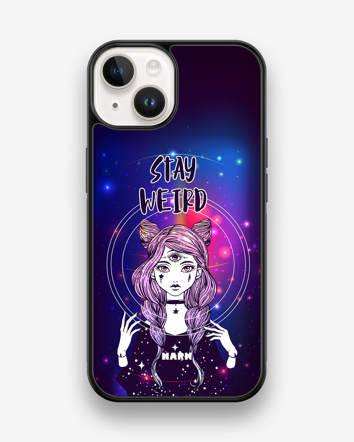iPhone 14 Hard Case – Galactic Weird - View 1