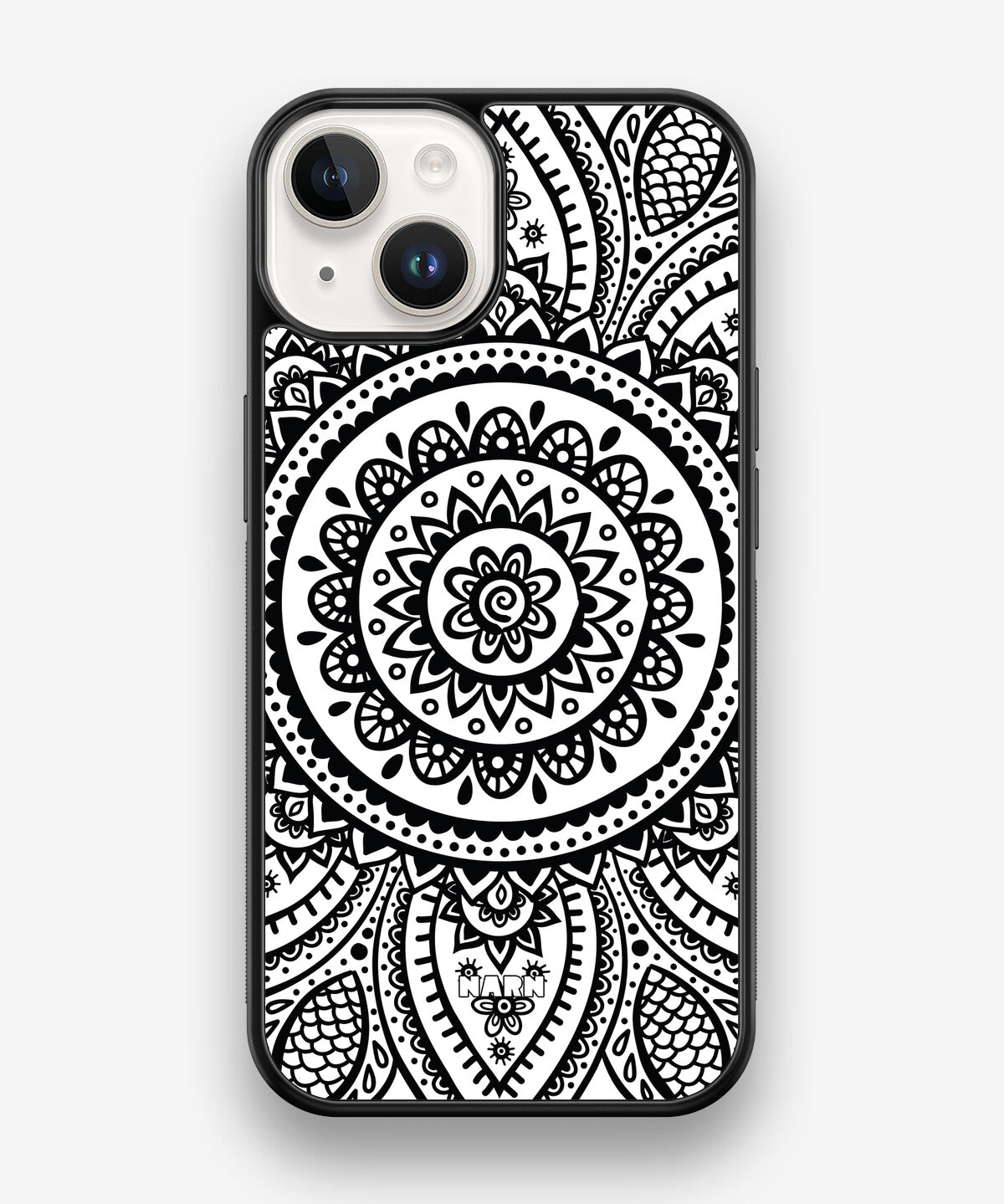 iPhone 14 Hard Case – Henna Mandala - View 1