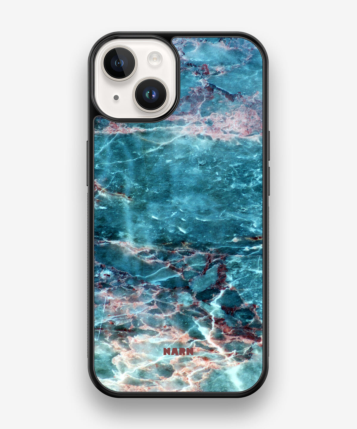 iPhone 14 Hard Case – Icy Marble - View 1