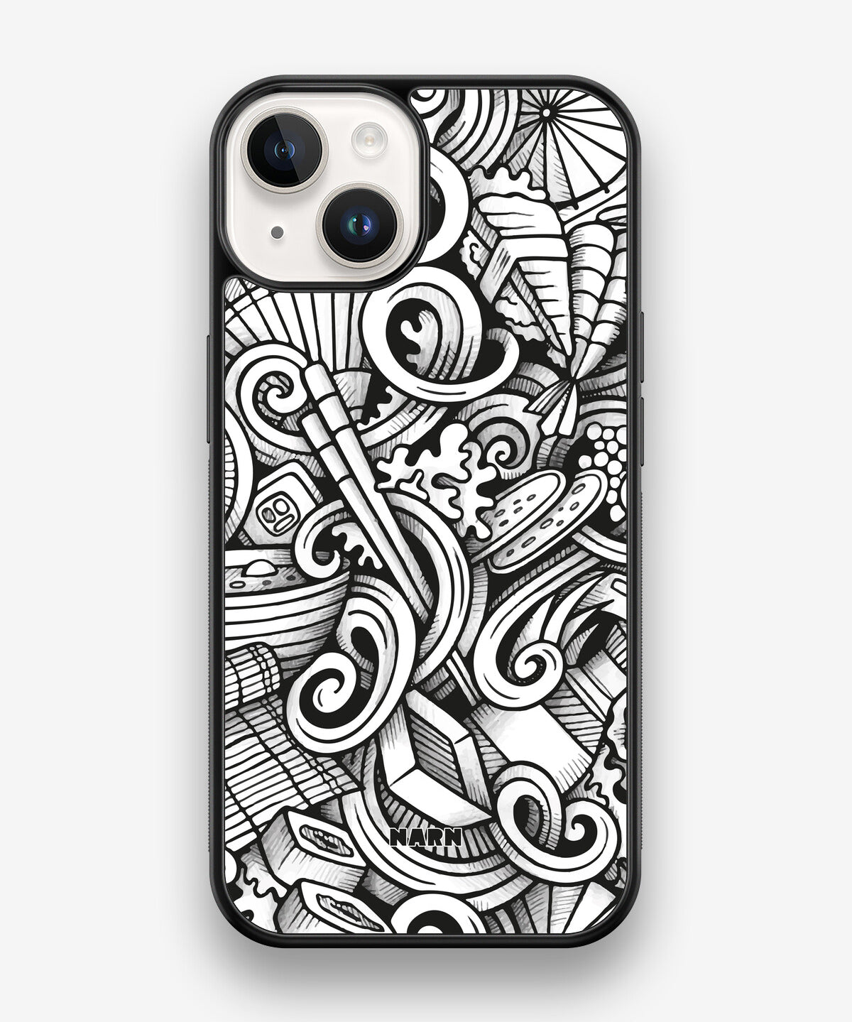 iPhone 14 Hard Case – Japanese Pattern - View 1