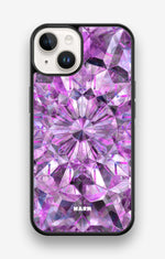 iPhone 14 Hard Case – Lavender Crystals - View 1